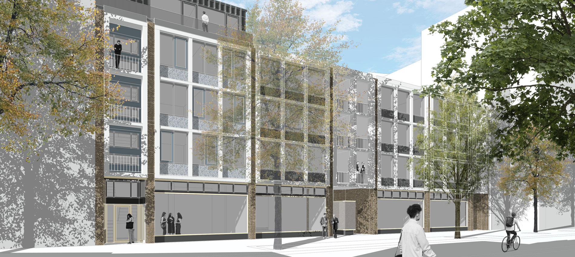 Transformatie Looierstraat, Arnhem - 6 Appartementen & Winkelruimte