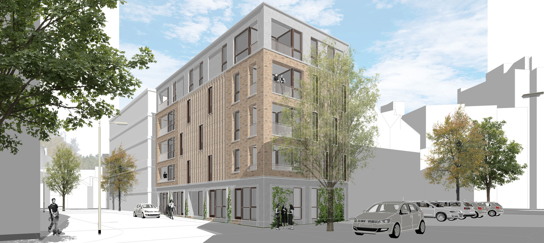 Appartementen Bergstraat_Korte Coehoornstraat, Arnhem