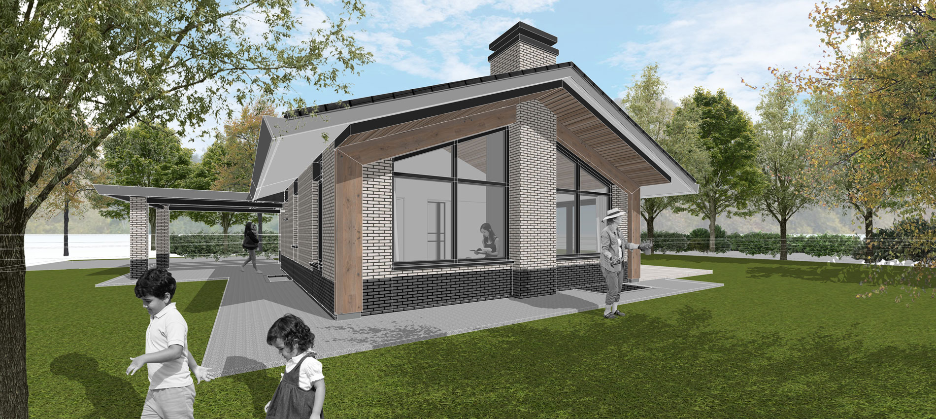 Verbouw Vakantiewoning Heideweg, Holten